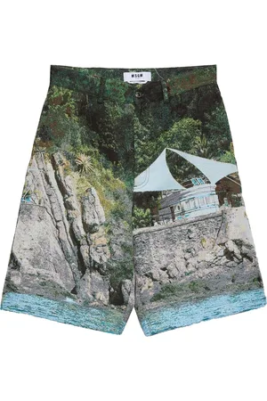Msgm Bermudas con estampado La Vedetta