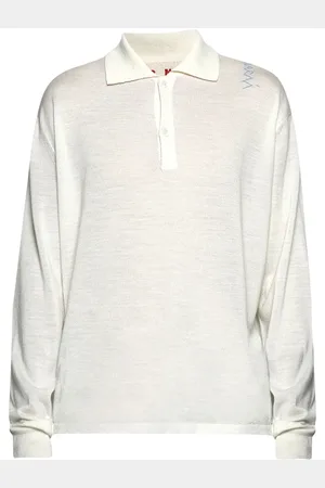 Marni Polo con logo bordado