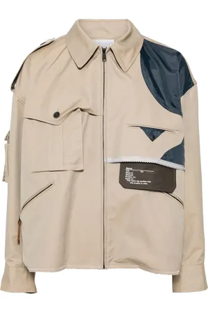 Kolor Chaqueta con diseño patchwork