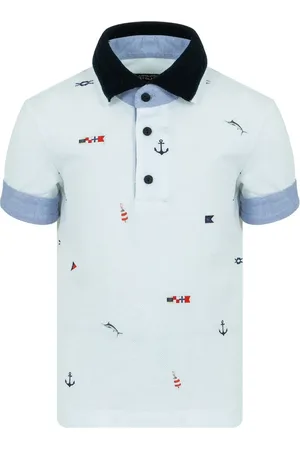 Lapin House Polo con diseño bordado
