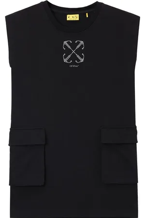 OFF-WHITE Vestido con aplique Arrows