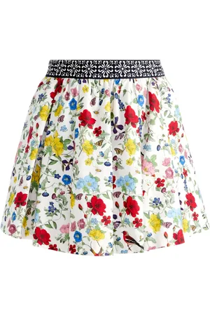 ALICE+OLIVIA Minifalda Haven con cintura bordada