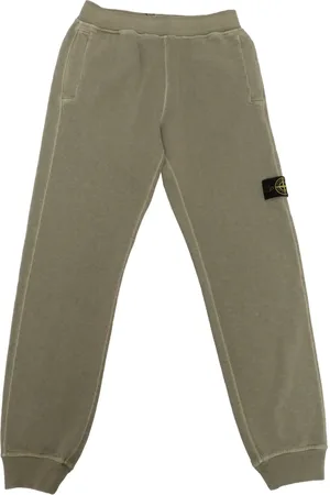 Stone Island Pantalones de chándal con motivo Compass