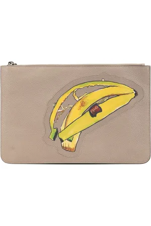 Fendi Bolso de mano Sue Tilley Banana Zip de piel 2018-2024