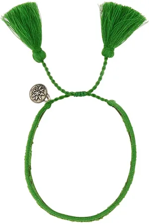 Prada Pulsera de dos tonos de ante