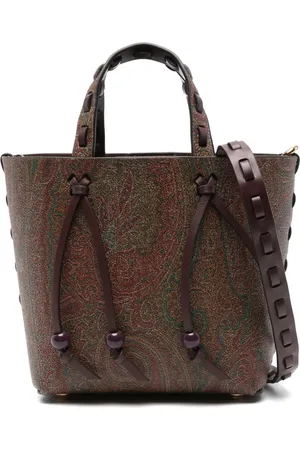 Etro Bolso mini con estampado de cachemira