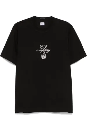 C.P. Company Camiseta con logo bordado