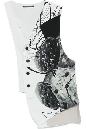 YOHJI YAMAMOTO Chaleco asimétrico