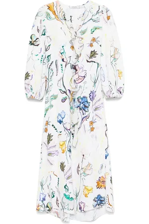 Dorothee Schumacher Vestido midi Floral Power