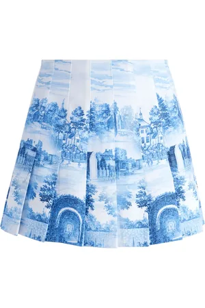 ALICE+OLIVIA Minifalda Carter plisada