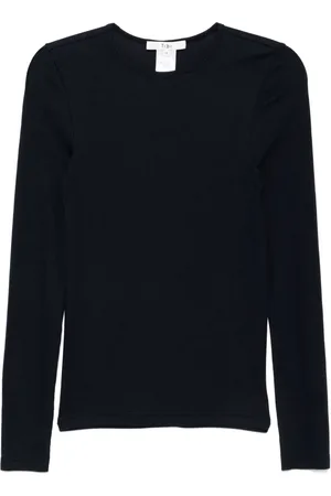 tibi Camiseta con cuello redondo
