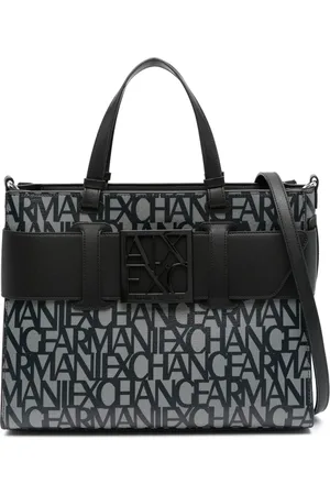 Armani Exchange Bolso shopper con logo estampado