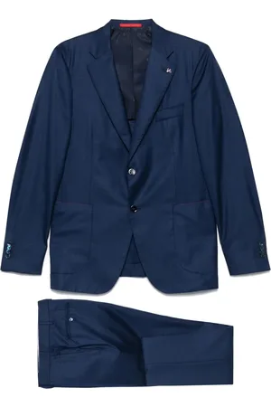 ISAIA Traje a cuadros