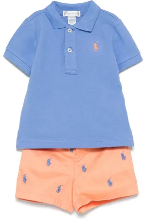 Ralph Lauren Set de pantalones cortos con bordado Polo Pony