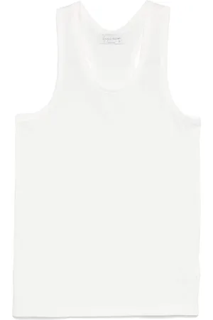 YOHJI YAMAMOTO Camiseta de tirantes de algodón