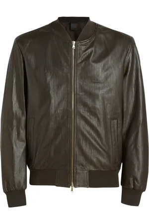 GIOCASTA Chaqueta bómber de cuero