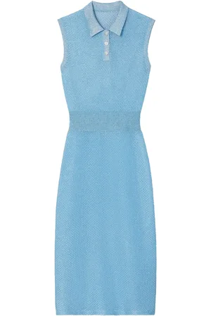 Tory Burch Vestido corto de punto tipo polo