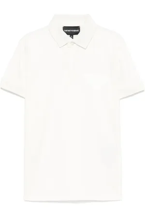 Emporio Armani Polo con aplique del logo