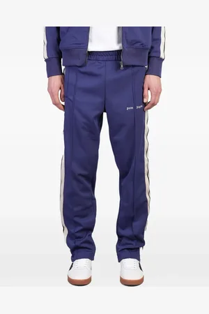Palm Angels Pantalones de chándal con logo bordado