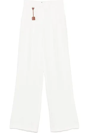 Elisabetta Franchi Pantalones plisados