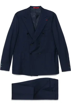 ISAIA Traje a cuadros