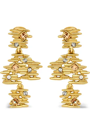 Oscar de la Renta Pendientes largos Fine Line