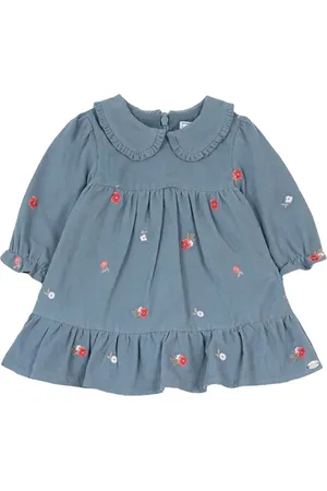 Tartine Et Chocolat Vestido con bordado floral