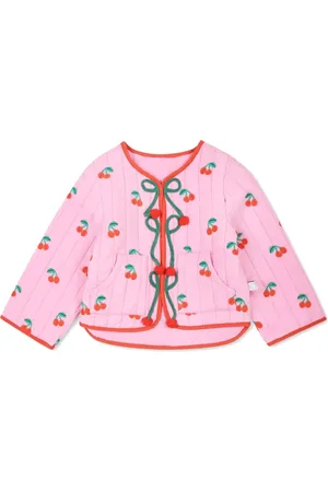 Stella McCartney Chaqueta con motivo de cerezas