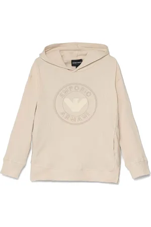 Emporio Armani Sudadera con capucha y logo bordado