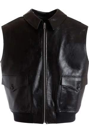 Bally Chaleco de piel