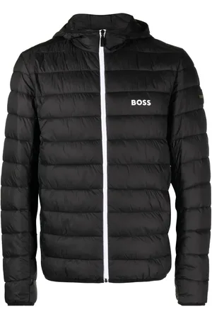 HUGO BOSS Chaqueta acolchada con logo estampado