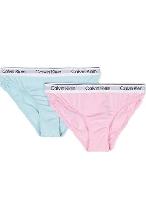 Calvin Klein Pack de dos bragas con logo en jacquard