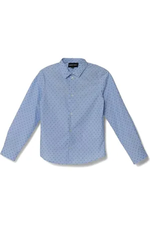 Emporio Armani Camisa con logo estampado