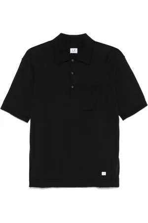 C.P. Company Polo con parche del logo