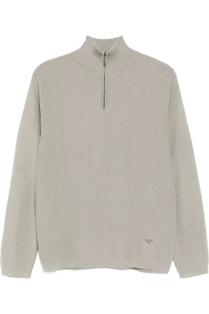 Emporio Armani Jersey con media cremallera