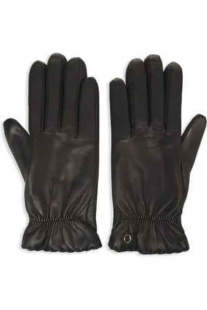 Orciani Guantes de piel de napa