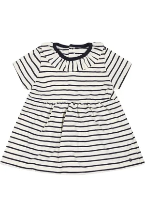 Petit Bateau Vestido a rayas horizontales