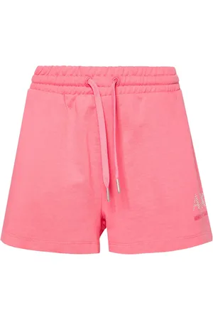 Armani Exchange Pantalones cortos con logo de strass