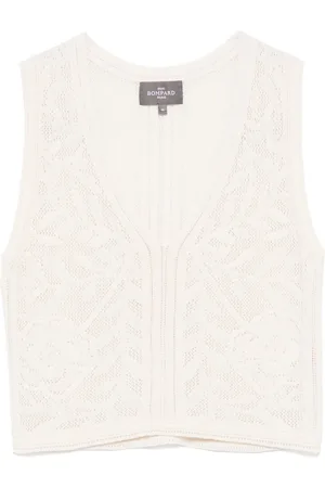 ERIC BOMPARD Chaleco con cuello en V