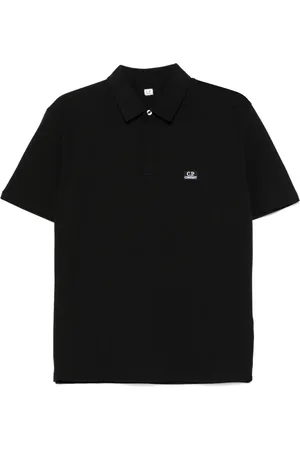 C.P. Company Polo con parche del logo