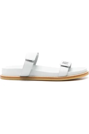 Emporio Armani Sandalias con letras del logo