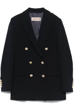 BLANCA Blazer con doble botonadura