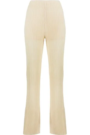 Nanushka Pantalones rectos de talle alto