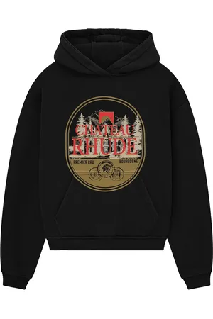 Rhude Sudadera Premier Black con capucha