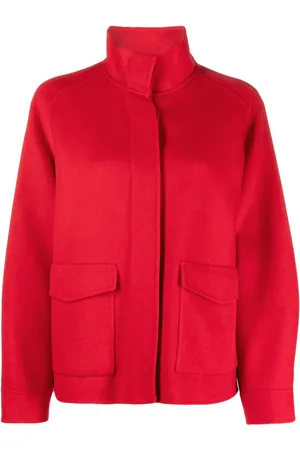 arma leder Chaqueta con cuello alto