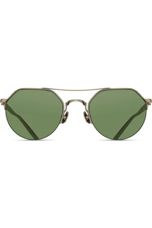 MATSUDA Gafas de sol con montura geométrica