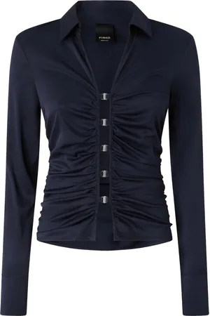 Pinko Blusa con detalle fruncido
