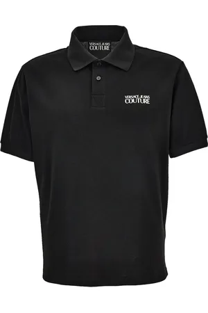 VERSACE Polo con logo bordado
