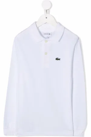 Lacoste Polo con parche del logo