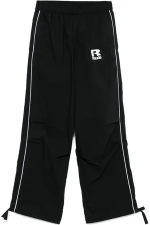 Rhude Pantalones de chándal piping parachute